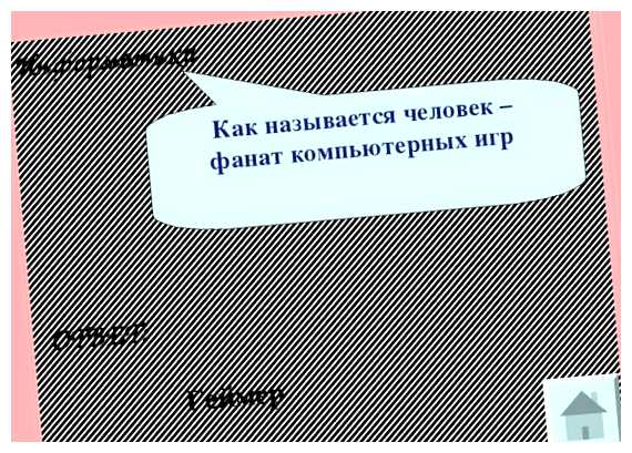 Как называется человек фанат компьютерных игр